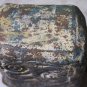 Antique Artefact Pre-Columbian or Persian Rectangular Clay Terracotta Vase Bottl