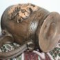 Vintage Ceramic Pottery Beer Cup Mug Tankard Stein with Small Dragon Rare 22cm