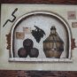 Old Vintage Wall Hanging Wine Cellar Composition 3D Picture Wood Framed Decor