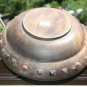 Old Primitive Vintage Wooden Trencher Dough Bowl Basket Hewn Carved Wood Rustic
