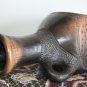 Old African Ethiopian Tribal Primitive Clay Pottery Terracotta Pot Vase Jug 8"