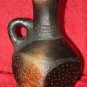 Old African Ethiopian Tribal Primitive Clay Pottery Terracotta Pot Vase Jug 8"