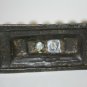 Israel Holy Land Judaica Antique Hanukkah Brass Lamp Jewish Bronze Cast Menorah