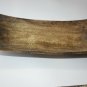 Old Vintage Hand Carved Wooden Dough Bowl Primitive Trencher Home Decor 12"