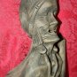Female XXL 24" Antique Philippine Igorot Tribe Wood Carved Warrior Head Hunter