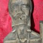 Female XXL 24" Antique Philippine Igorot Tribe Wood Carved Warrior Head Hunter