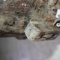 Old Antique Wooden Round Container Bottle Holder Storage Hand Carved 1800's Rare