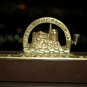 Jerusalem Old Vintage Judaica Hanukkah Jewish Menorah Brass Bronze Israel