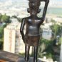 Antique Hand Carved Wooden African Yoruba Man Ebony Hard and Heavy Collectible
