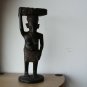 Antique Hand Carved Wooden African Yoruba Man Ebony Hard and Heavy Collectible
