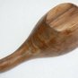 Antique Hand Carved Rustic Wooden Spoon Kovsh Bowl Cup Kvas Water Home Decor 11"