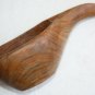 Antique Hand Carved Rustic Wooden Spoon Kovsh Bowl Cup Kvas Water Home Decor 11"
