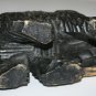 Wooden Grizzle Bear with Fish Hand Carved Solid Wood Schwarzwald Black Forest S