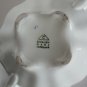 Old Cmielow Polish Porcelain Sugar Bowl Lidded 50's White with Cobalt & Gold