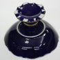 Handmade Fine Porcelain Original Cobalt Gold Bowl Czech Republic Haas & Czjzek