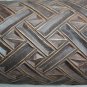 Hand Carved Primitive Wood Lidded Box Pot Wessel Jar Urn Kuba Peoples D.R.Congo