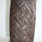 Hand Carved Primitive Wood Lidded Box Pot Wessel Jar Urn Kuba Peoples D.R.Congo