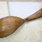Old Antique Primitive Hand Carved Wooden Kovsh Cup Bowl Rustic Home Decor 16"