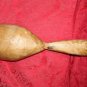 Old Antique Primitive Hand Carved Wooden Kovsh Cup Bowl Rustic Home Decor 16"