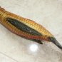 Old Vintage Hand Crafted and Painted Wooden Fish Figure Statue Collectible Rare
