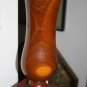 Old Vintage Hand Carved Lacquered Wooden Vase Goblet Rummer Home Decor Collector