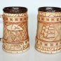 Original European Handmade Hand Painted Pirate and Ship Beer Stein Mug 6"