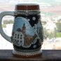 Original BURGER Germany Handmade Hand Painted Beer Stein Glass Cup Innsbruck 7"