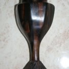Hard and Heavy Ebony Wood Cup Goblet from the Kuba People of DR Congo