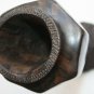 Hard and Heavy Ebony Wood Cup Goblet from the Kuba People of DR Congo