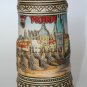 Original Rich-lau Gmbh Korbel Handmade Hand Painted Praha Bohemia Beer Stein 6"