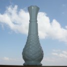 Vintage White Milk Glass Vase Collectible Home Bar Decor 9"