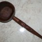 Old Vintage Primitive Hand Carved Wooden Kovsh Spa Sauna Cup Bowl Rustic 20"