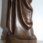 Awesome Great Older Hand Carved Wooden Jesus Figurine Statue World Class Carwing