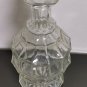 Awesome Vintage Net Designed Clear Glass Decanter Carafe