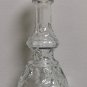 Awesome Vintage Teardrop Designed Clear Glass Decanter Carafe