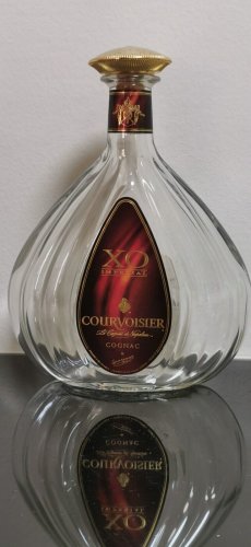 Empty Napoleon Courvoisier XO Imperial Cognac Bottle Collectible