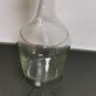 Vintage Clear Glass with Gold Rims Wine Decanter