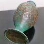 19th Century Indo-Persian Islamic Hammered Copper Vase w/ Original Green Patina
