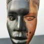 Woman Heavy Ebony Wood Carved African Tribal Figure Bust Statue Head Maasai 2Kg