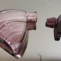 Awesome Vintage Art Deco Amethyst Glass Perfume Bottle Collectible Rare