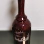 Beautiful Vintage 50's Egerman Ruby Red Cut To Clear Glass Decanter