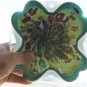 A Fabulous Barovier & Toso Green Silver Heavy Italian Murano Glass Bowl Ashtray