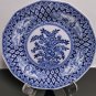 Pair of Antique Dutch Petrus Regout Octagonal Chinoiserie Plates Kangxi Style