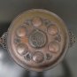 Old Vintage Copper Brass Passover Tray Plate Jerusalem Israel Pesach Rare