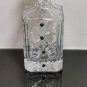 Hazorfim Chentarosa Square Crystal Bottle Decanter Sterling Silver 925 Excellent