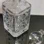 Hazorfim Chentarosa Square Crystal Bottle Decanter Sterling Silver 925 Excellent
