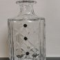 Hazorfim Chentarosa Square Crystal Bottle Decanter Sterling Silver 925 Excellent
