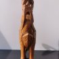 Vintage Hand Carved Wood Balinese Chinese Tai Foo Dog Lion Dragon Guardian Rare