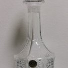 Beautiful Vintage Decanter RCR Royal Crystal Rock 24% Lead Crystal Glass Italy