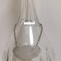Awesome Vintage Baccarat Style Crystal Glass Decanter Carafe
